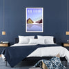 captivating allure New Zealand stunning travel poster earthy brown gray tones exquisite wall art perfect gift space unique artwork unframed options
