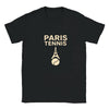 T-shirt T - shirt unique charme Paris énergie tennis valeur passion un design captivant parfait amateurs sport mode française confort supérieur grâce tissu coton doux respirant