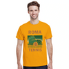 テニス愛好家に最適なローマテニスTシャツ。鮮やかなデザインでゲームの精神を称え、高品質な素材で快適さと耐久性を提供します。