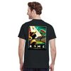 Image Black de Roma Tennis Tshirt  [color:black] [view:back]