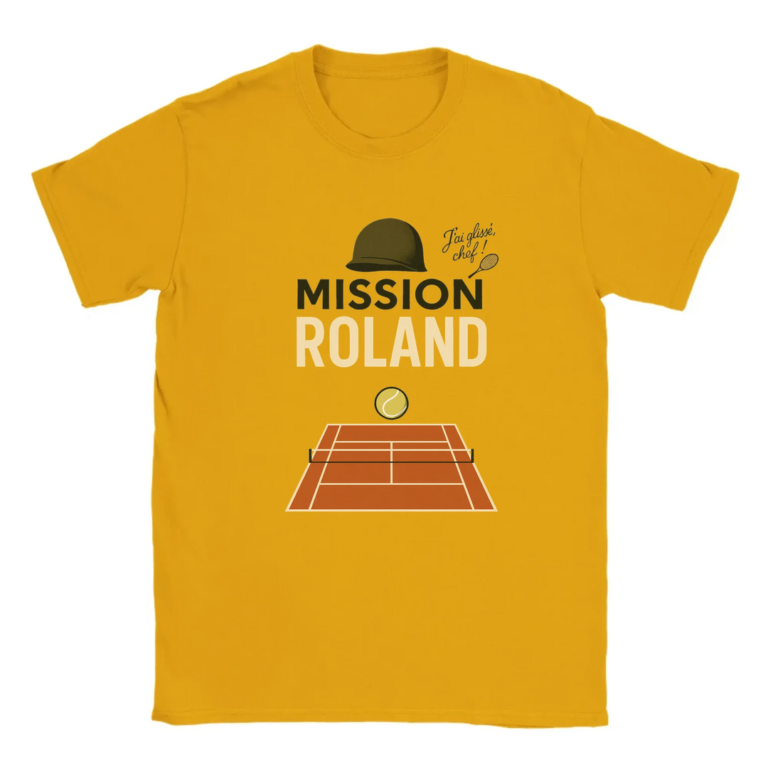 Stylisches Mission Roland Tennis T-Shirt für Tennisliebhaber, aus weicher, atmungsaktiver Baumwolle für ganztägigen Komfort