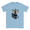 Camiseta de tenis Paris 10, elegante y cómoda, inspirada en la Ciudad del Amor. Ideal para amantes del tenis y la moda. Dispo