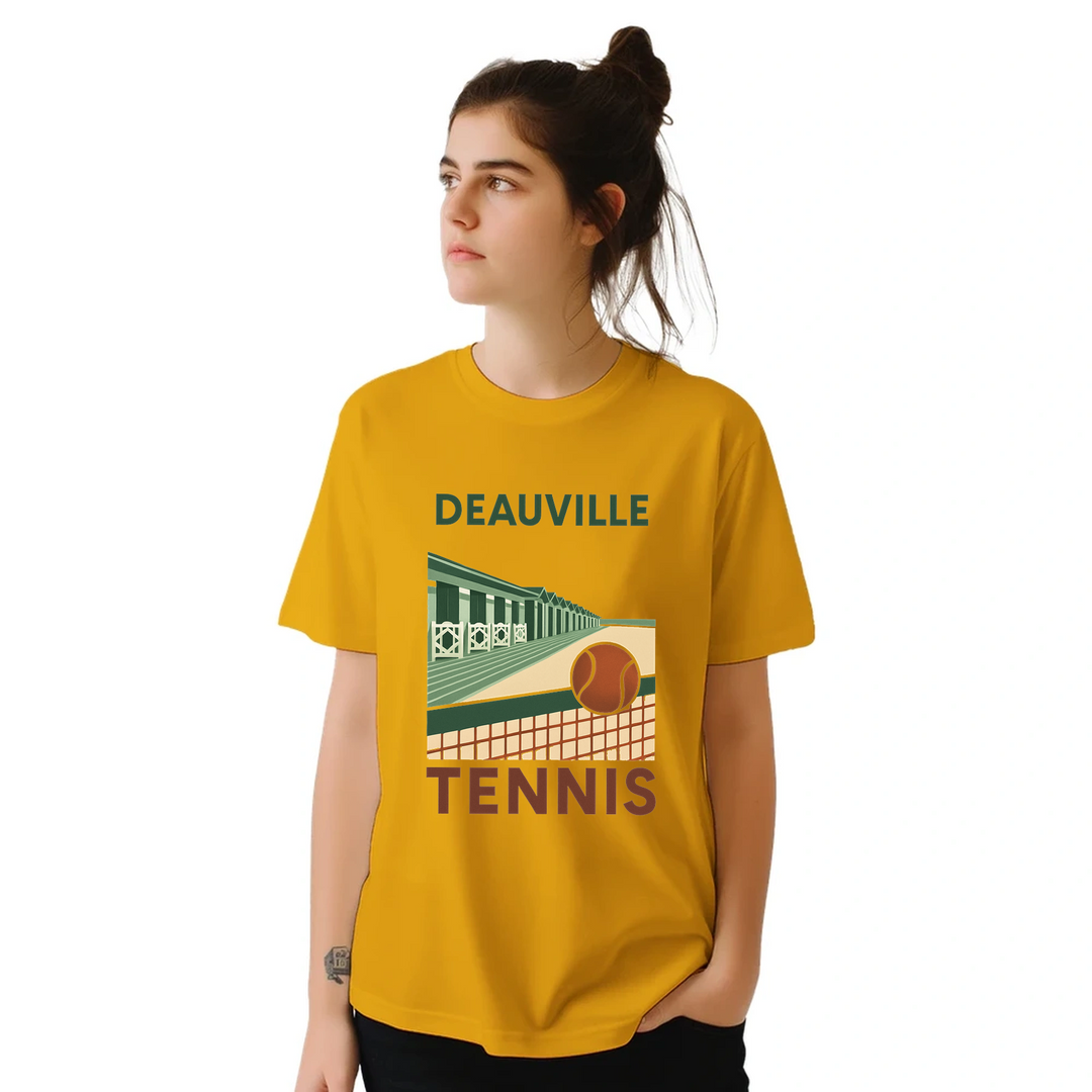 Koszulka tenisowa Deauville łącząca styl i komfort, idealna zarówno na kort, jak i na co dzień. Dostępna w rozmiarach S, M, L