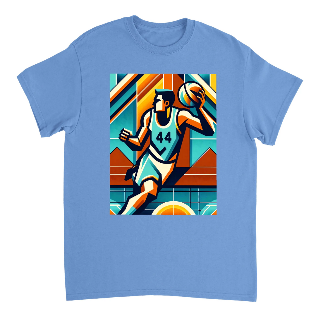 T-shirt T - shirt unique thème basketball parfait passionnés sport design dynamique style terrain occasion pièce garde-robe amour jeu taille S M L XL XXL