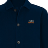 Image Navy de Vintage Jacket Paris Tennis 3 - Embroidered Design