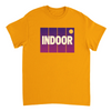Camiseta de ténis indoor, perfeita para entusiastas do desporto, feita em algodão durável e confortável