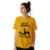 Image Gold de Lille Tennis Tshirt [color:gold] [view:front]
