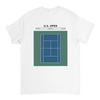 Image White de Us Open Tennis Tshirt [color:white] [view:back]