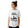 T-shirt style court Lille Tennis T shirt unique design love game comfortable tee perfect enthusiasts casual wear match day today passion size S M L XL XXL