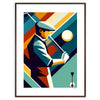 Affiche vintage golf une pièce d'exception essence intemporelle cadeau passionnés touche élégante intérieur version simple