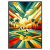 decor vintage baseball poster timeless spirit America favorite pastime unique wall art thoughtful gift enthusiasts stunning print captivating artwork