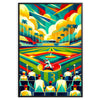 ultimate baseball mom exclusive poster heartfelt gift vibrant wall art print excitement sport space sports lovers unique decor enthusiasts sizes A4 cm A0