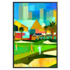 space stunning framed golf prints perfect enthusiast vibrant sport poster elegance wall art collection unique gift sizes A4 cm A0