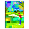affiche golf parfaite un homme passionné sport cadeau idéal élégance passion vert une touche style golfique décoration formats A4 cm A0