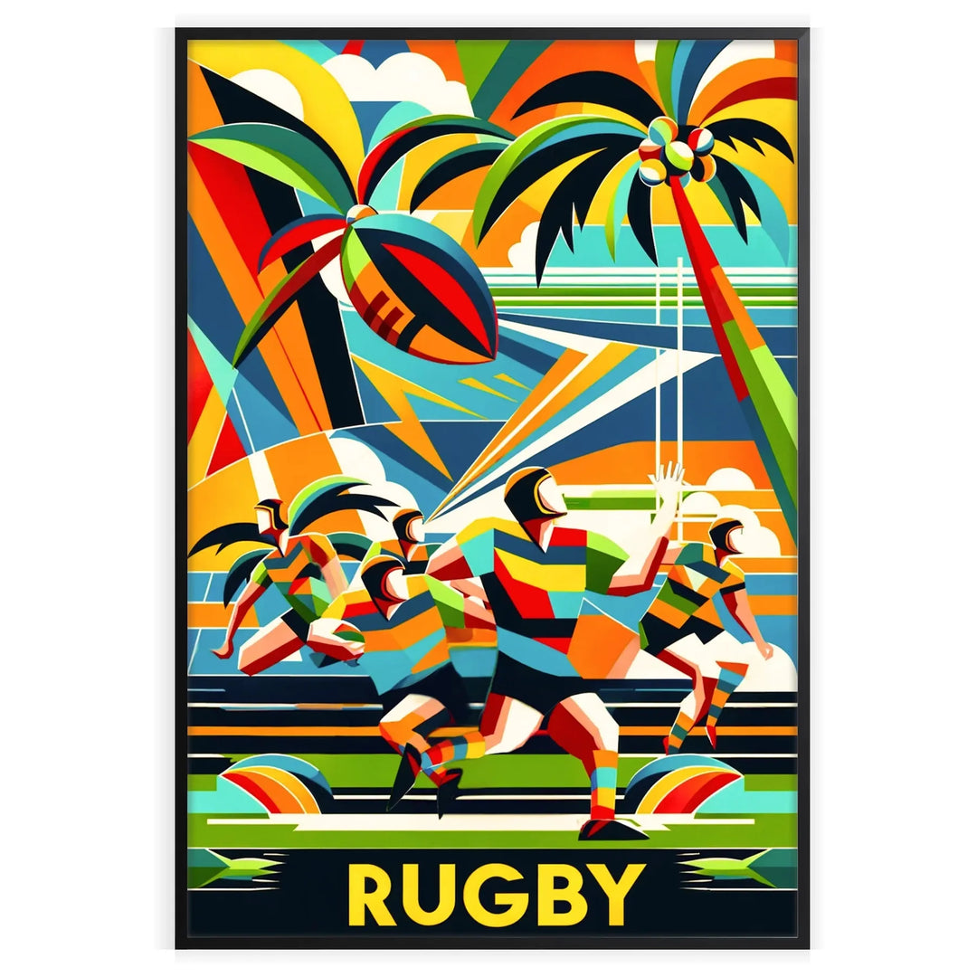 Rugby Sport Print home deco premium print affiche locadina wall art home office vintage decoration