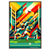 spirit rugby stunning print poster vibrant wall art ideal gift sports enthusiasts perfect dynamic flair room sizes A4 cm A0