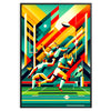 spirit rugby stunning print poster vibrant wall art ideal gift sports enthusiasts perfect dynamic flair room sizes A4 cm A0