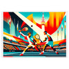 Élégante affiche de tennis de Tokyo parfaite pour tout amateur de sport