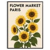 exquisite Flower Market Paris Botanical 15 poster blend vibrant greens yellows vintage timeless beauty perfect art print multiple sizes A4 cm A0