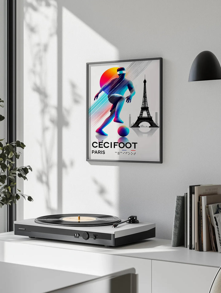 Cecifoot Paris Poster