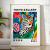 captivating Leopard Yayoi Kusama 3 poster vibrant orange white hues unique art piece bold patterns modern design perfect space sophistication decor artwork unframed formats