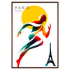 spirit Olympics life stunning Paris 2024 poster vibrant wall art perfect touch elegance space unique gift artwork available various print sizes A4 cm A0