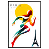spirit Olympics life stunning Paris 2024 poster vibrant wall art perfect touch elegance space unique gift artwork available various print sizes A4 cm A0