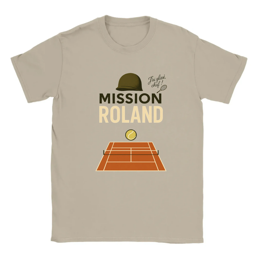 Stylisches Mission Roland Tennis T-Shirt für Tennisliebhaber, aus weicher, atmungsaktiver Baumwolle für ganztägigen Komfort