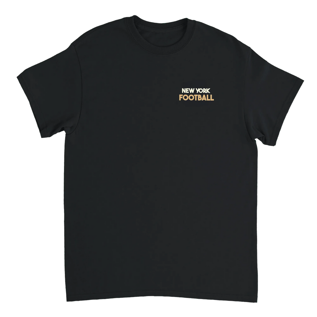 T-shirt New York Football, perfetta per i fan e per chi ama la moda, realizzata in cotone resistente e con un design audace c
