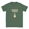 T-shirt T - shirt unique charme Paris énergie tennis valeur passion un design captivant parfait amateurs sport mode française confort supérieur grâce tissu coton doux respirant