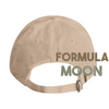 Gorra vintage bordada con motivo luna Formula 1, estilo dad bajo