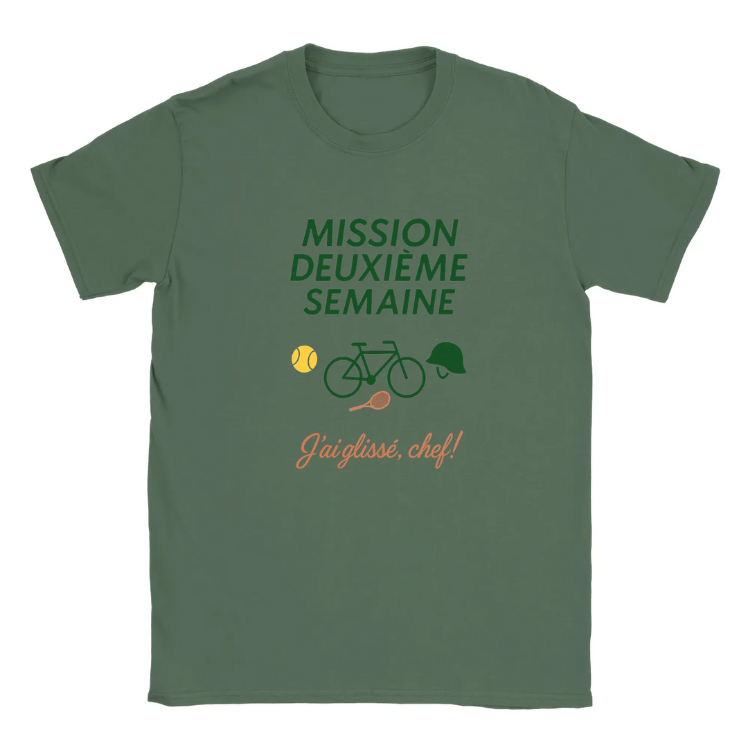 Image Military de Mission 2eme Semaine Tennis Tshirt 2