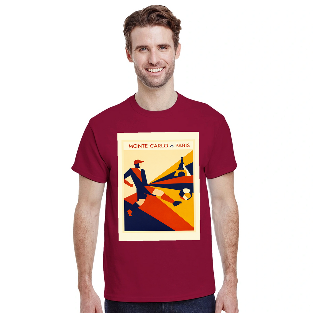 T-shirt fan gear exclusive Monte Carlo Monaco Football T shirt support style tee unique design spirit game comfort true today sizes S M L XL XXL