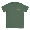 perfect blend comfort style Tennis Moon Embroidered T shirt soft feel chest design seam free neckline tubular cut DTG printing detachable label available variety colors
