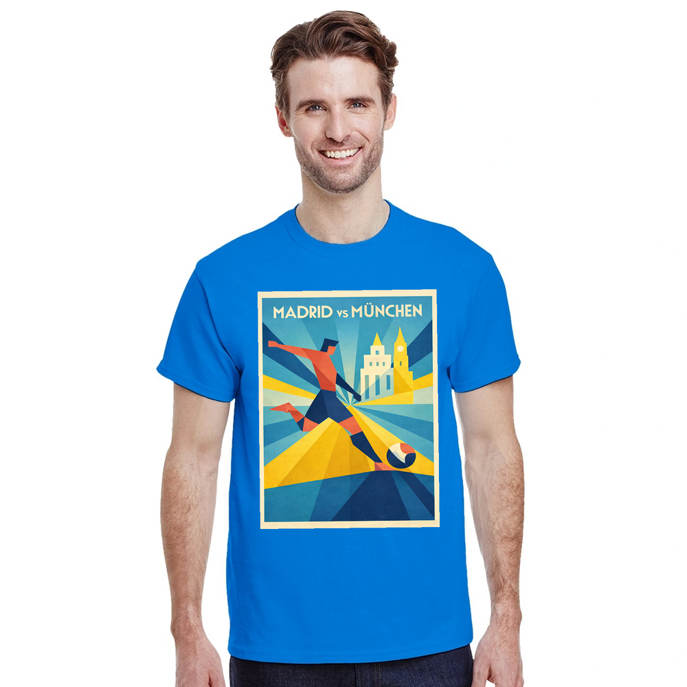 T-shirt love Madrid football stylish t shirt matches casual outings tee vibrant design spirit city passion game today pride sizes M L XL XXL