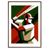 affiche baseball élégante idéale passionnés sport poster captivant un cadeau parfait espace disponible A4 cm 60x80 A0