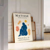 space exquisite Matisse Papiers Découpés 8 poster iconic white orange hues cutout art enthusiasts Henri wall available standalone print today framed