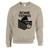 Romie tenisa džemperis, izgatavots no mīksta kokvilnas un poliestera maisījuma, nodrošina komfortu un izturību. Ideāls ikdien