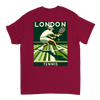 Koszulka tenisowa London z unikalnym wzorem, idealna dla fanów tenisa. Dostępna w rozmiarach S, M, L, XL, XXL