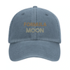 Cappellino vintage Formula 1 Moon con design ricamato, realizzato in cotone lavato al 100%, con visiera pre-curvata e chiusur