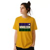 T-shirt de ténis Wimbledon, ideal para fãs e jogadores, com um design vibrante e confortável em algodão respirável