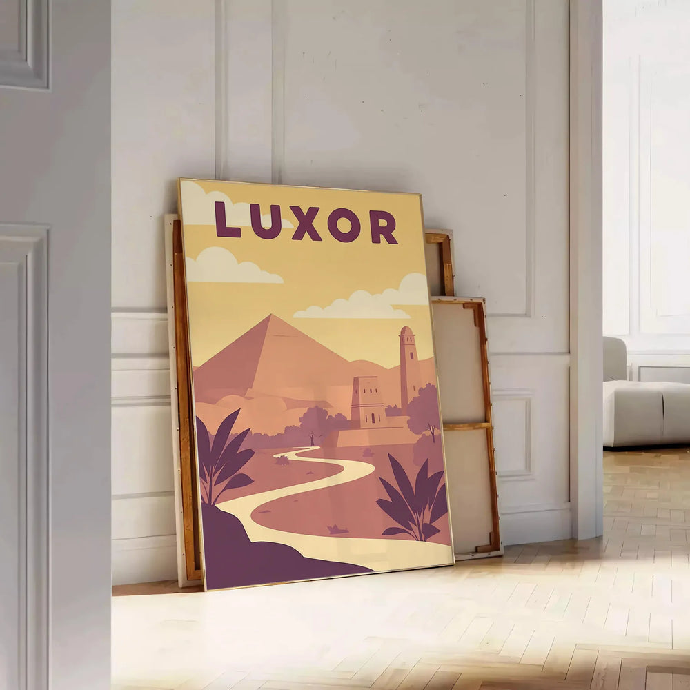 Image supplémentaire de Luxor Egypt Art Déco Vintage Poster