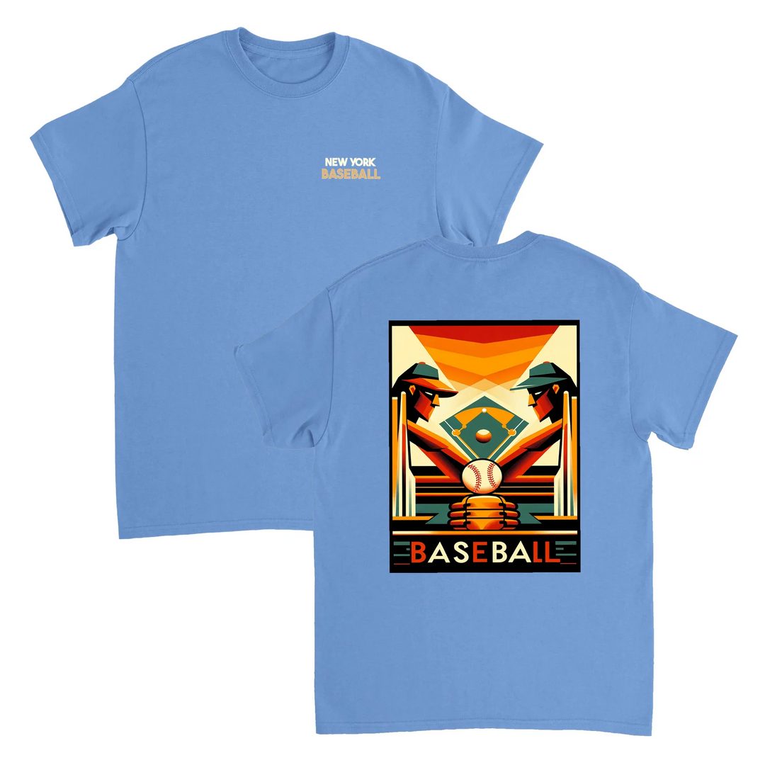Koszulka baseballowa z Nowego Jorku, stylowy design oddający ducha gry i miasta, idealna dla każdego fana