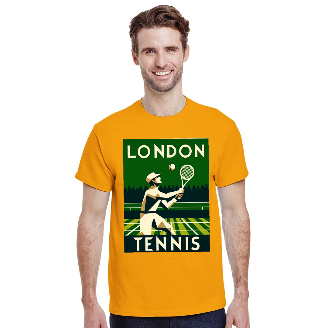 ロンドンテニスTシャツは、スポーツとファッションを融合させたスタイリッシュなアイテムです。テニスのエッセンスを捉えたユニークなデザインで、プレイヤーにもファンにもぴったり。SからXXLまでのサイズ展開。