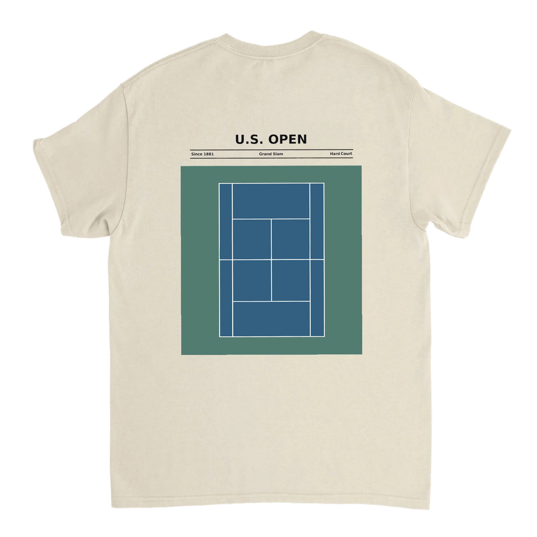 Image Natural de Us Open Tennis Tshirt [color:natural] [view:back]