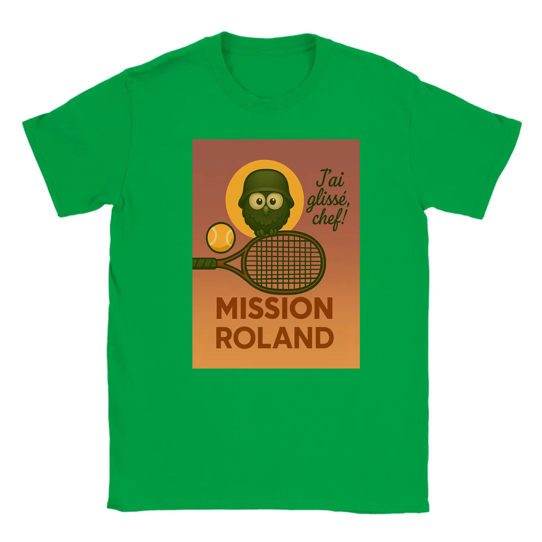 Image Green de Mission Roland Tennis Tshirt