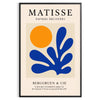 vibrant artistry space Henri Matisse poster stunning Papiers Découpés 17 design white orange art lovers print touch creativity room