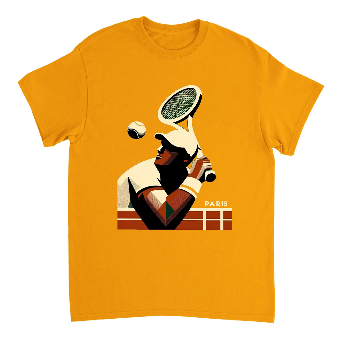 T-shirt de ténis elegante e confortável, ideal para jogar ou ver o jogo. Disponível em vários tamanhos