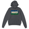 Sudadera Hard Tennis 3, cómoda y gruesa, mezcla de 50% algodón y 50% poliéster, con capucha forrada y puños acanalados