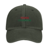 Image Military de Vintage Cap Tennis Champagne 3 - Embroidered Design